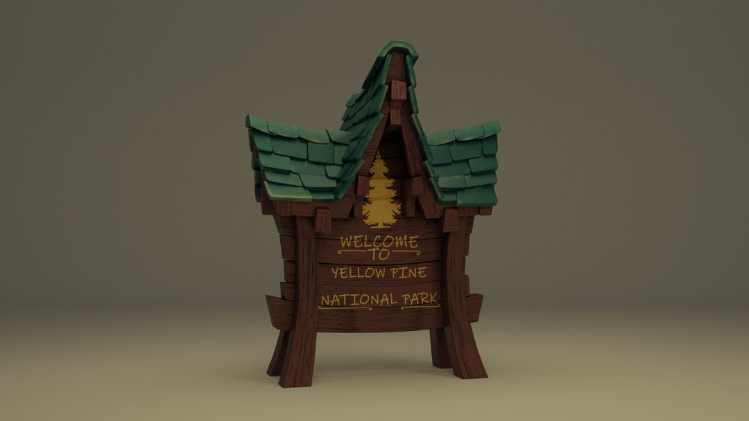 Welcome Sign - Prop