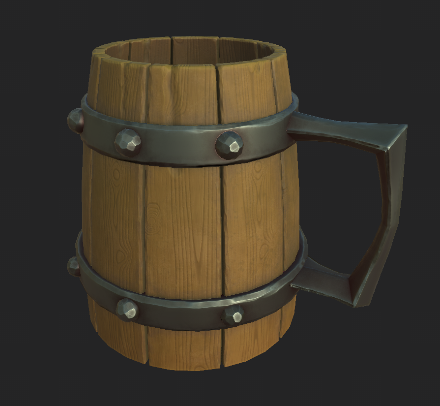 Wooden Tankard by Alex I.