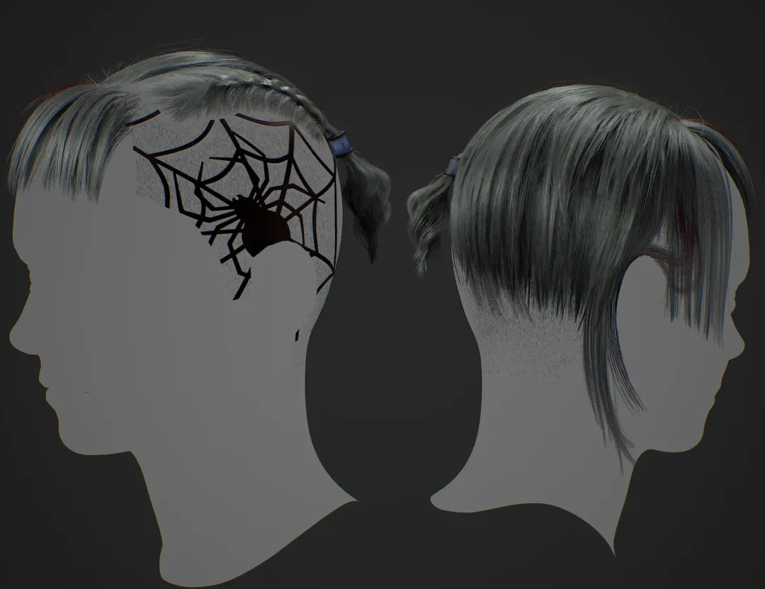 Widow - Real Time Hair