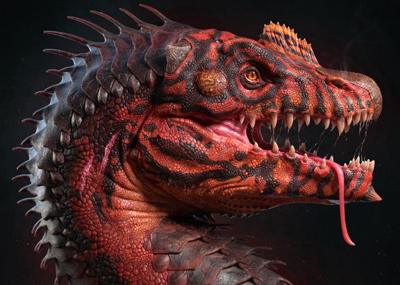 DARTH MAULOSAURUS | 3D Creature Modelling