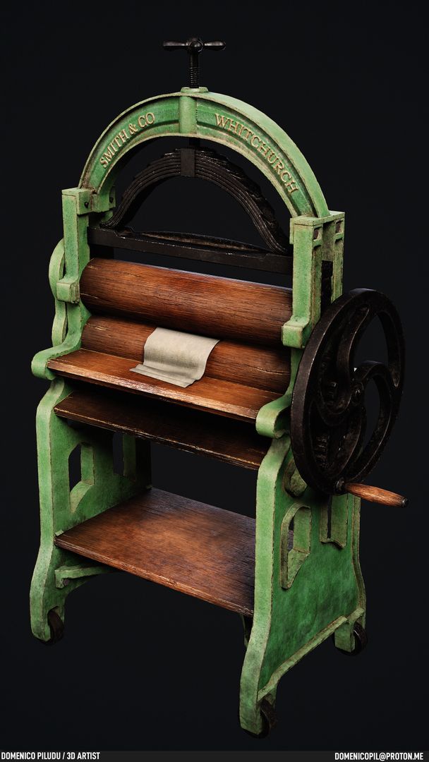 Mechanical Press Machine – AAA Production Art Test