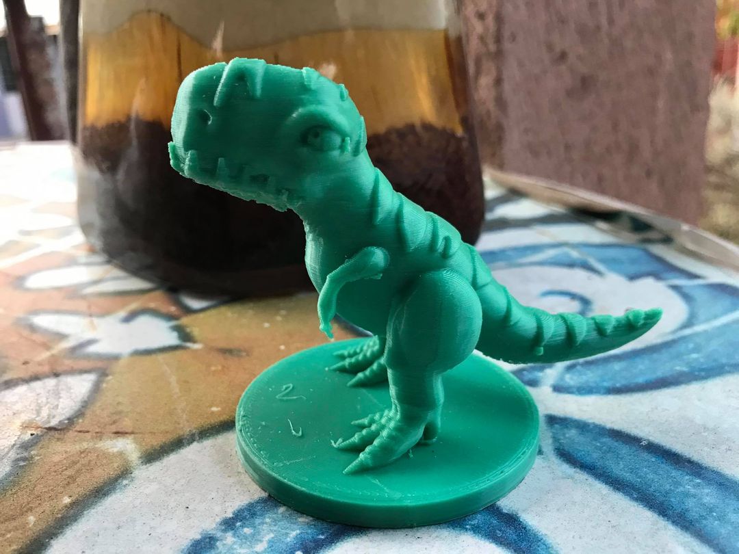 Stylized Dinosaur T-Rex 3D Printable