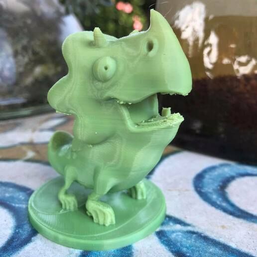 Stylized Triceratops