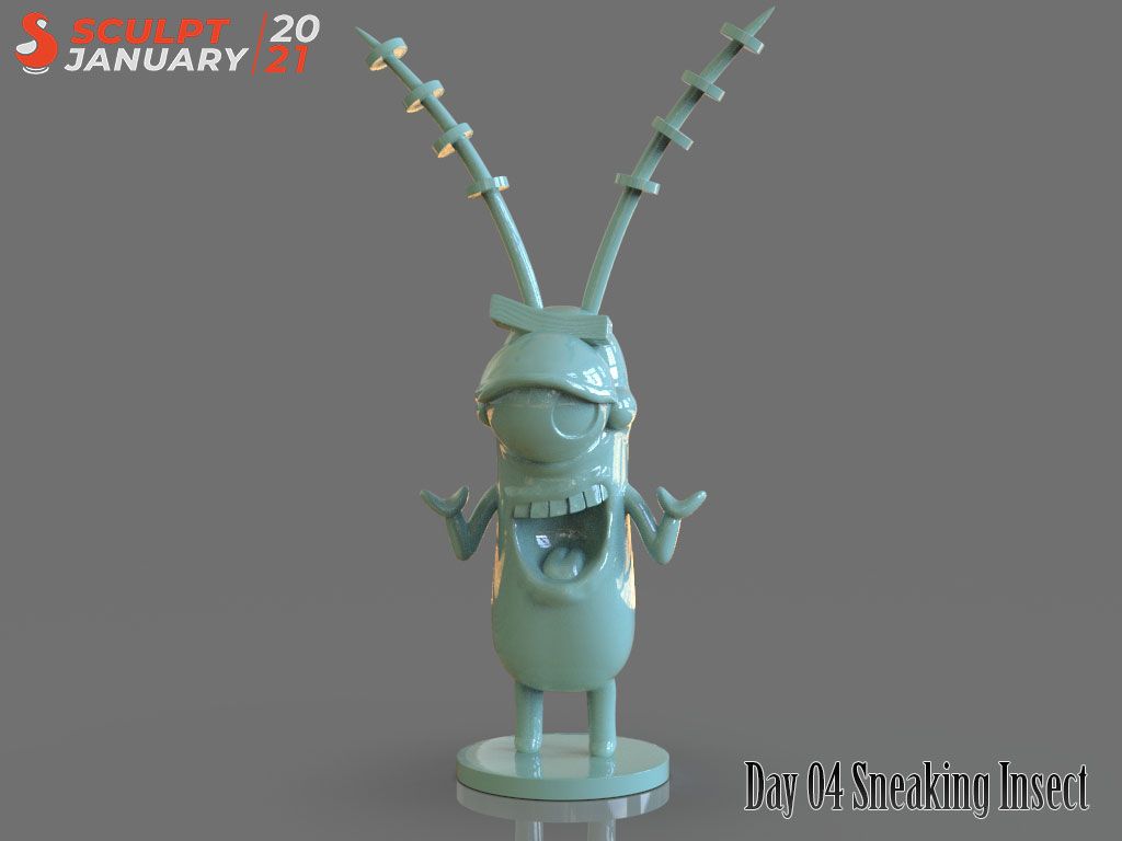 Sculptjanuyary 2021 Day 04