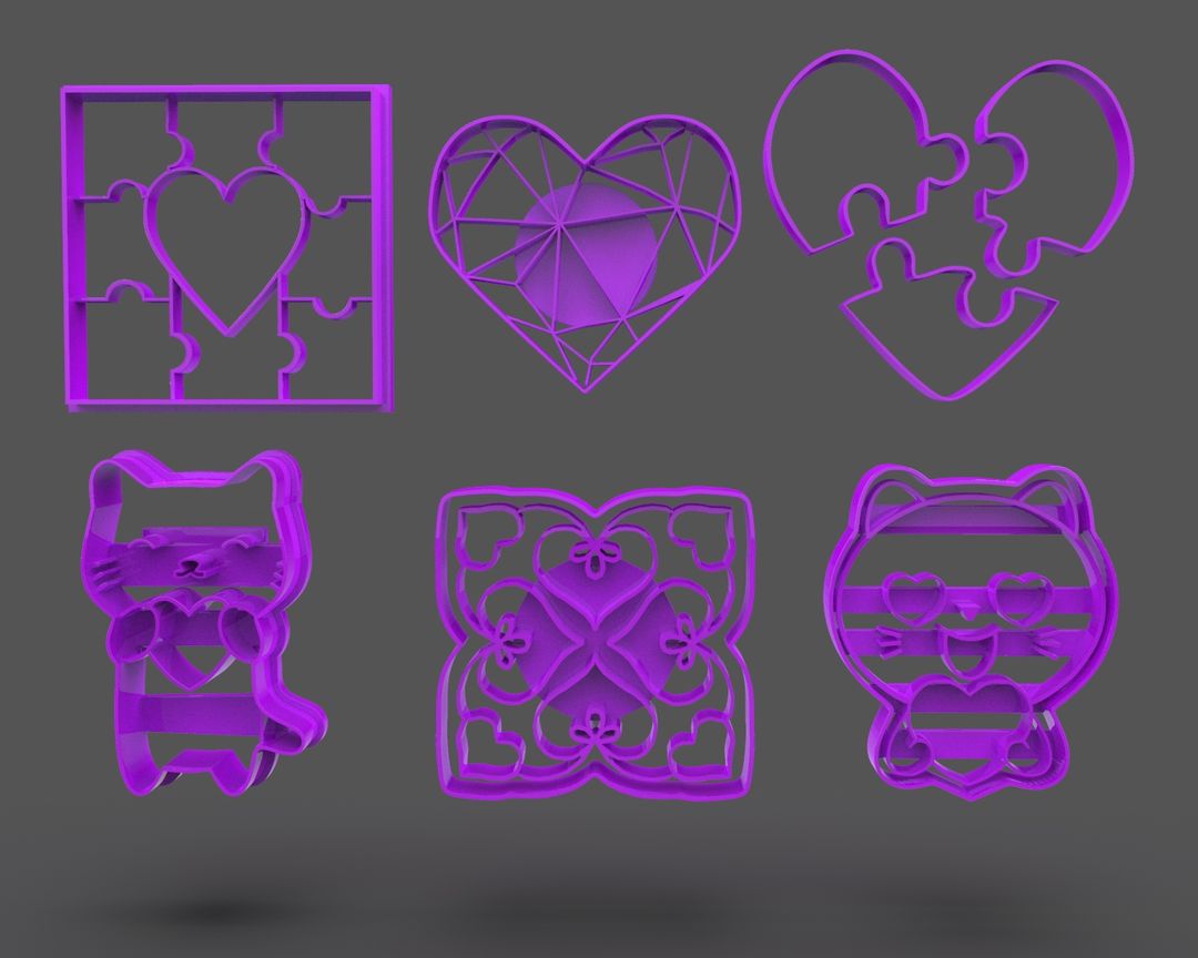 Cookie Cutter San Valentin