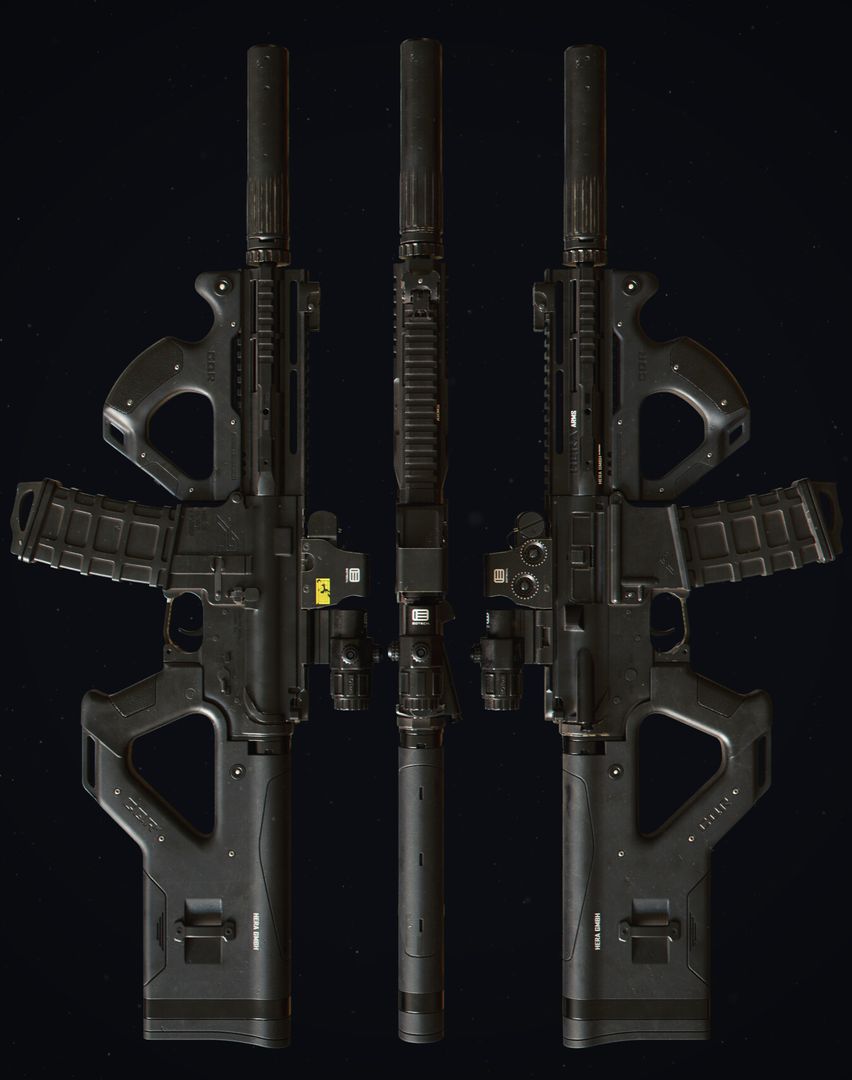 AR 15 rifle