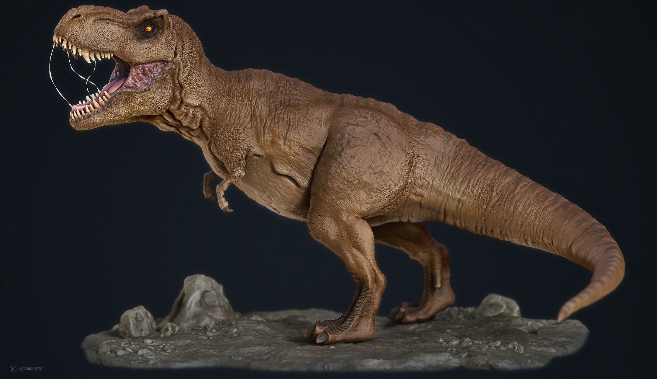 3D Model Of Tyrannosaurus Rex Jurassic Park CGHero 3d model of tyrannosaurus rex jurassic park cghero