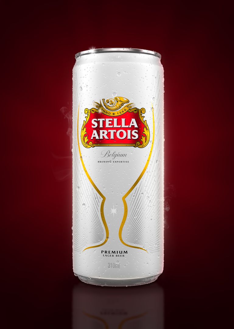 Stella Artois Can - CGI