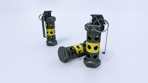 Game ready 3D Stun Grenade