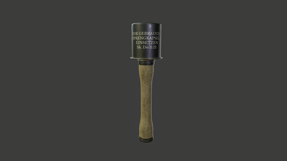 German Stick Grenade (Stielhandgranate)