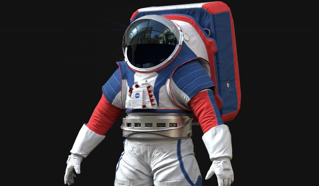 Lowpoly Astronaut Suit by Raul F.