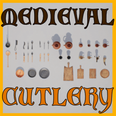 Medieval Cutlery Assetpack