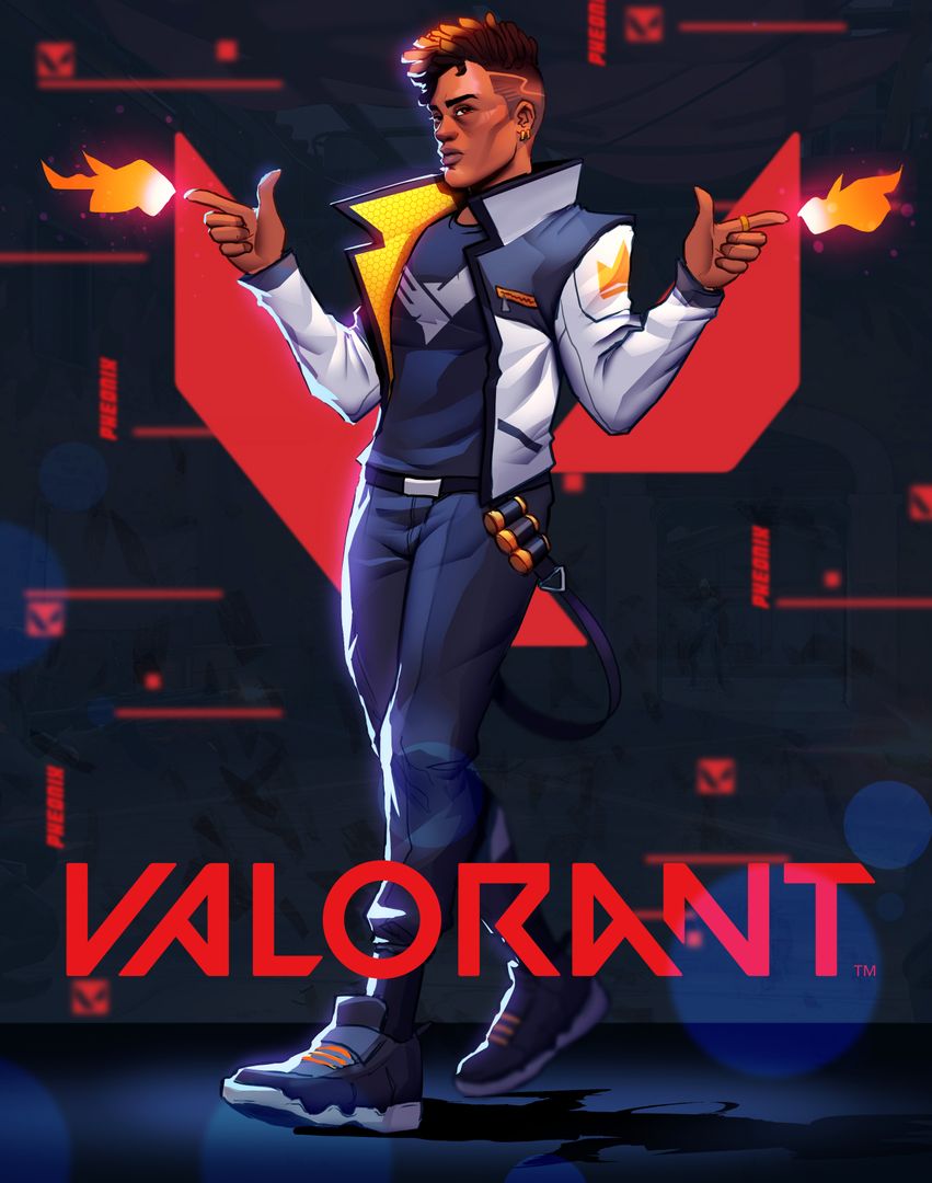 Pheonix of Valorant (Fanart)