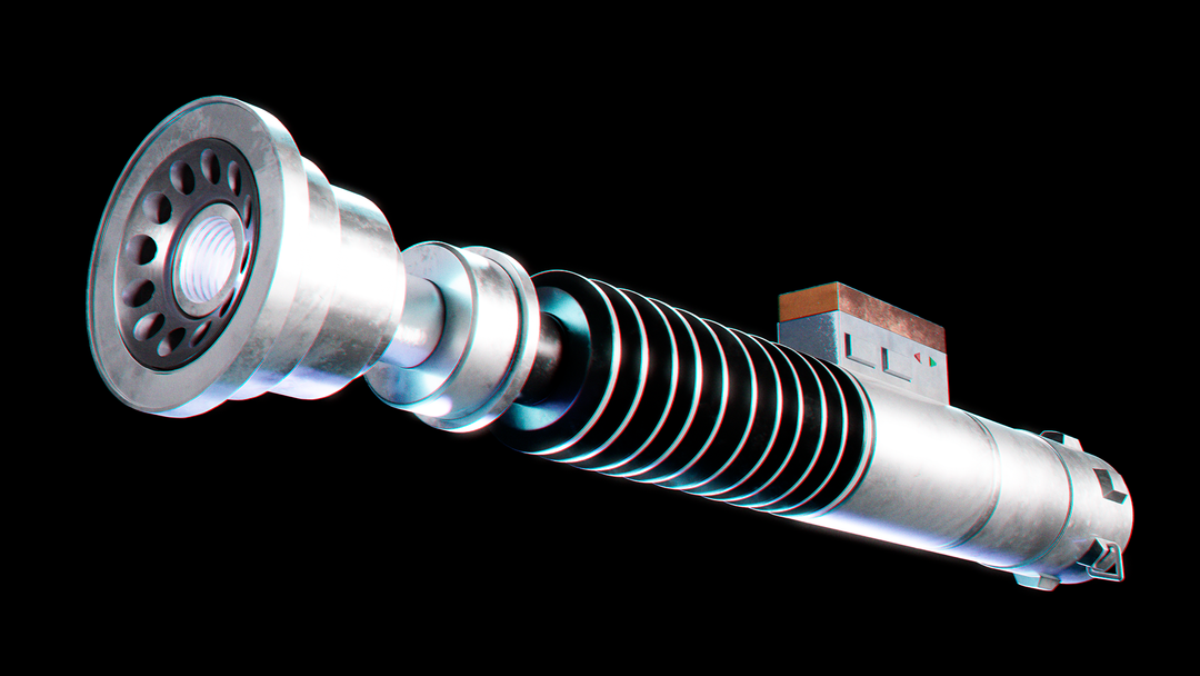 Lightsaber Render realistic