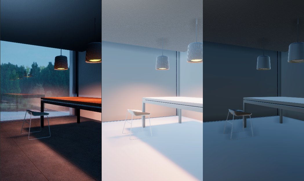 real time render