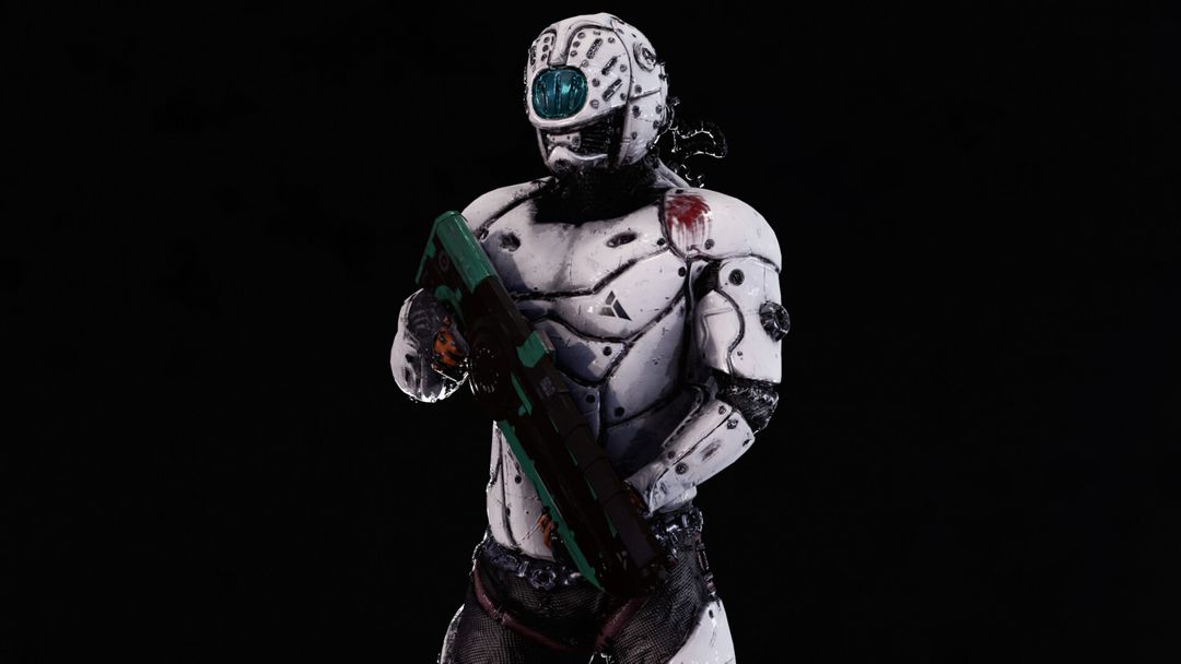 Retro Sci-fi Game Project - Soldier Character