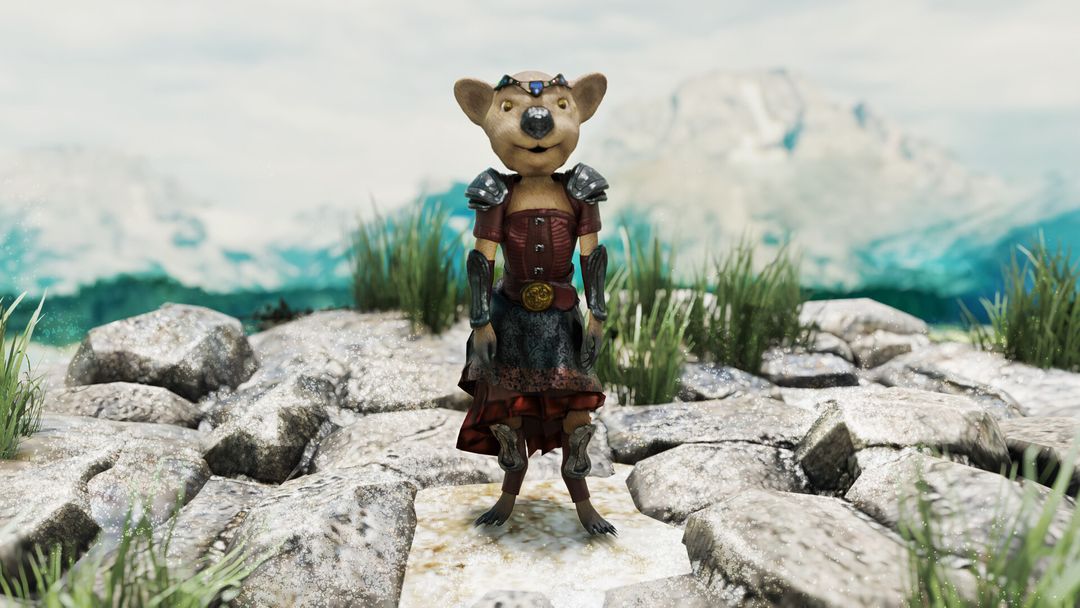 Quokka Adventures: The Sorcerer - Player character