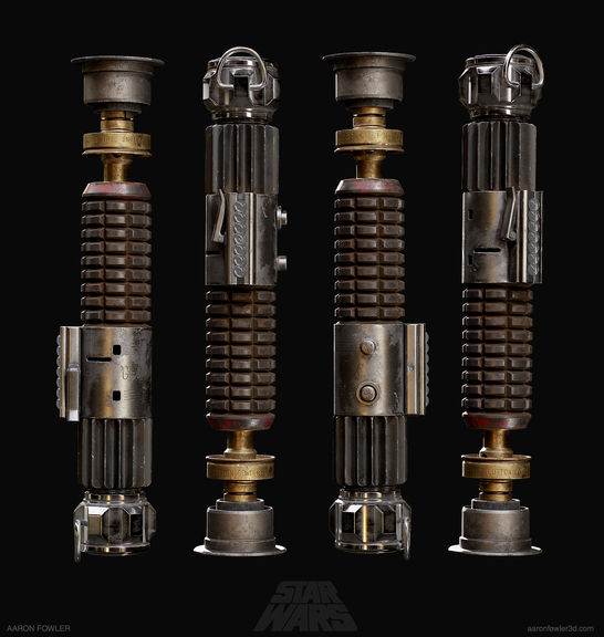 Obi-Wan Kenobi Lightsaber Build (Vintage Parts)
