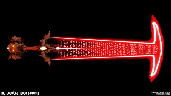 The Crucible (From Doom 2016) Fan-art