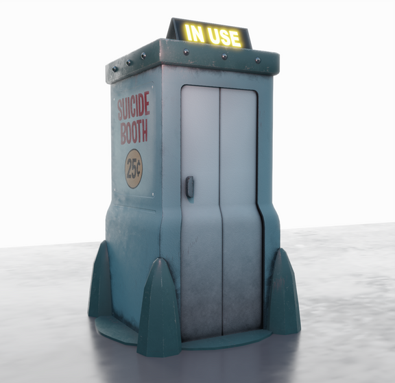 Suicide Booth- Futurama