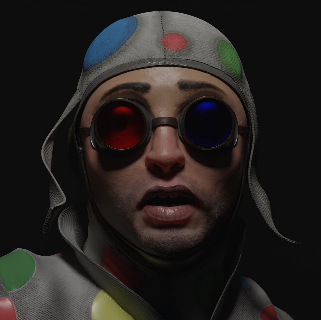 Polka-Dot Man Character