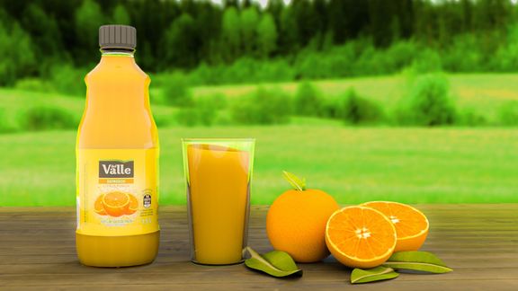 Orange Juice Visualistion