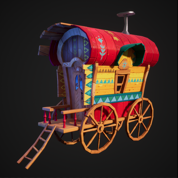 Stylized Caravan