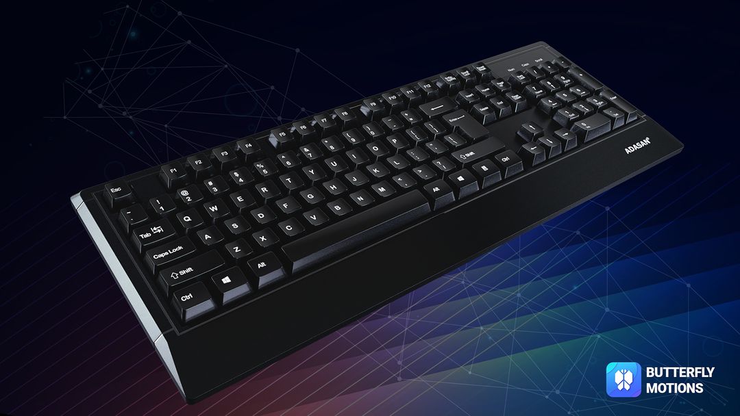 Adasan Keyboard Render by Nitish S.