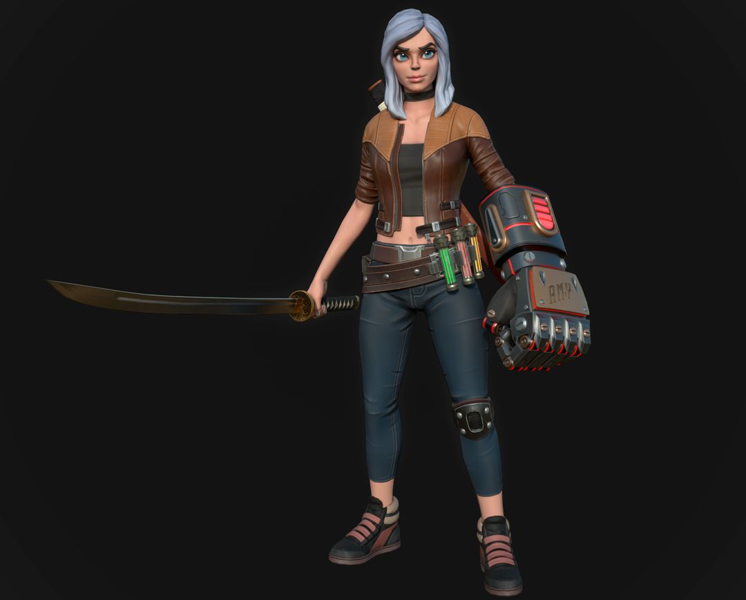 Amy - Real-Time Character