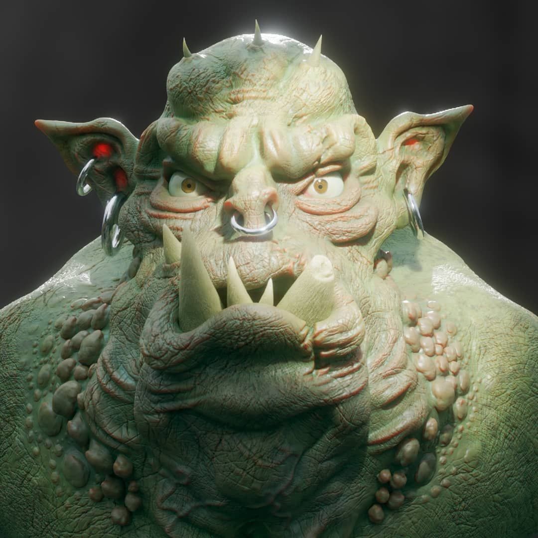 Orc by Carol F.