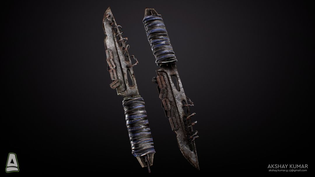 Post Apocalyptic Shiv Weapon by Akshay G.