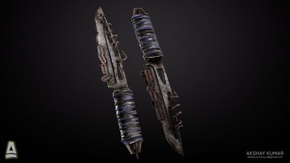 Post Apocalyptic Shiv Weapon