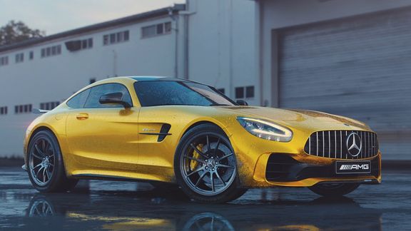 Mercedes Benz AMG GTR-2020 Vehicle Renders | Automotive