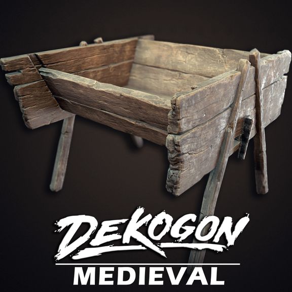 3D model of Manger Prop | 3D Game Prop Modelling