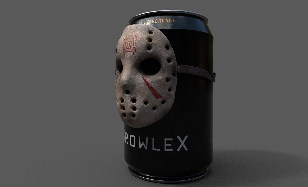 3D Jason Beer Can