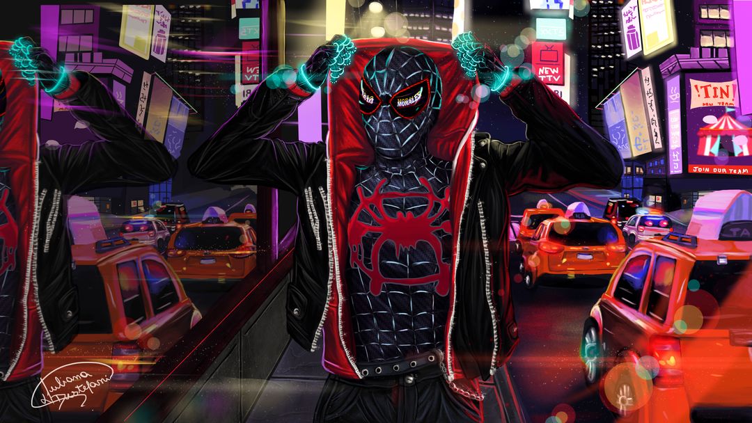 2D Spiderman Fanart