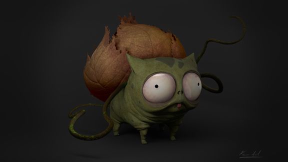 Bulbasaur - inspired by tim burton