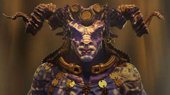 Fomorian King Elatha