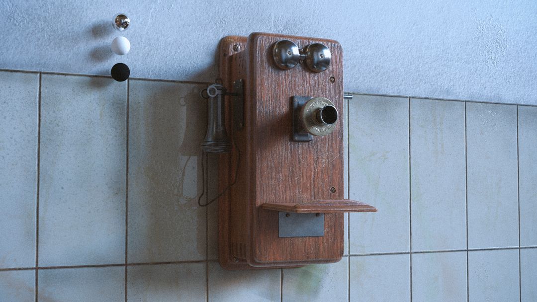 Old telephone